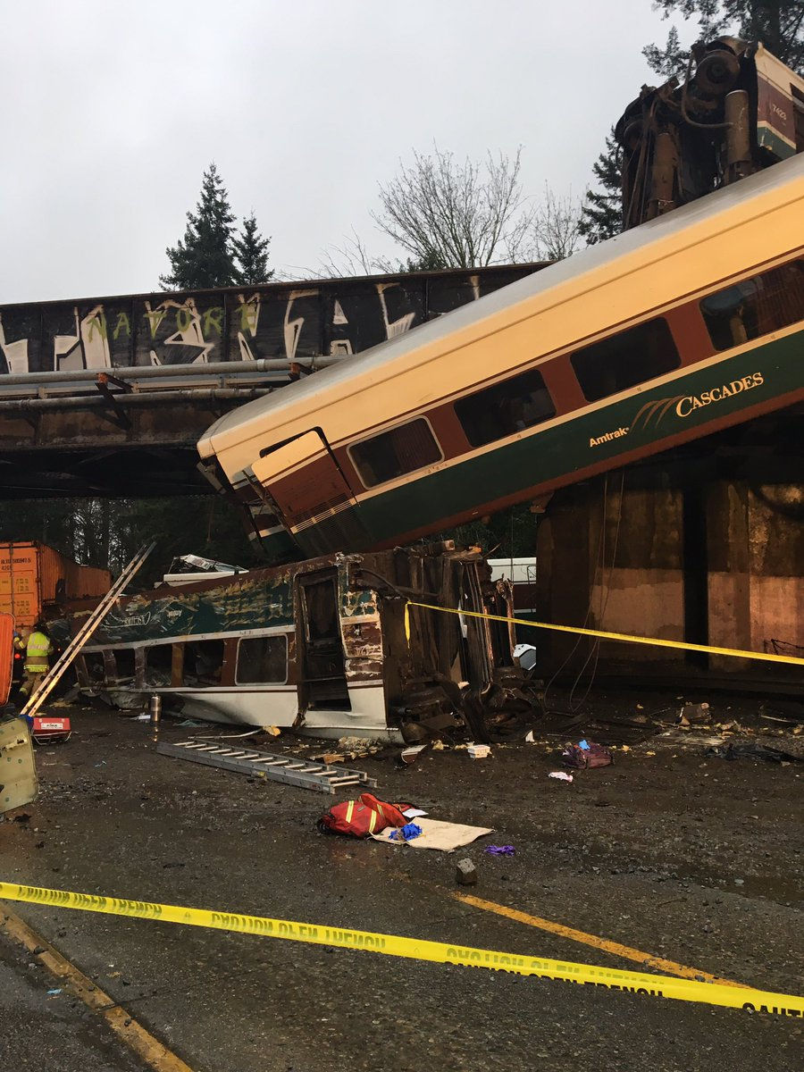 Train Derailment Washington State